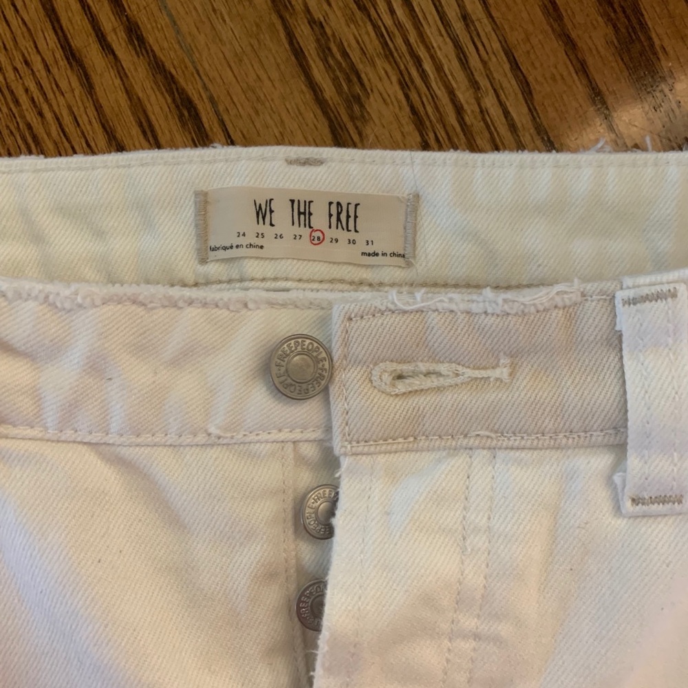 NWT free people patched up mini skirt - Picture 7 of 8